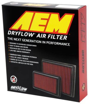Nissan NP300 Drop In Air Filter - AEM Induction - DryFlow - `15-`17